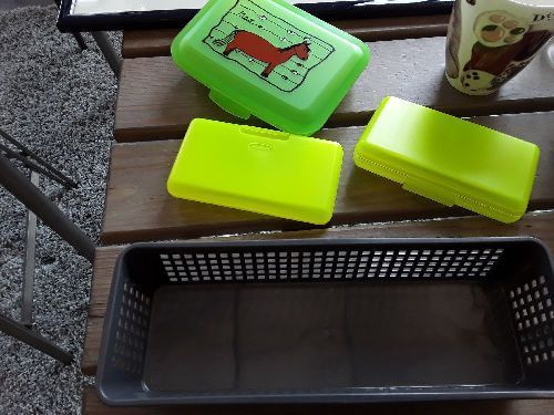 Panier plastique / boite