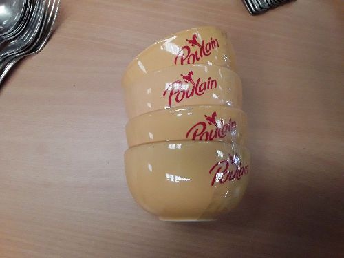 4 bols poulain