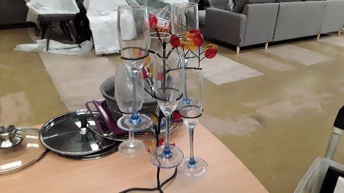 Verres plus support