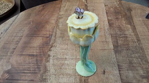 Bougeoir fleur villeroy et boch