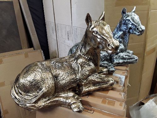 Cheval couché