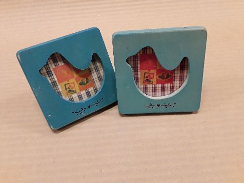 Cadre photo canard lot de 2
