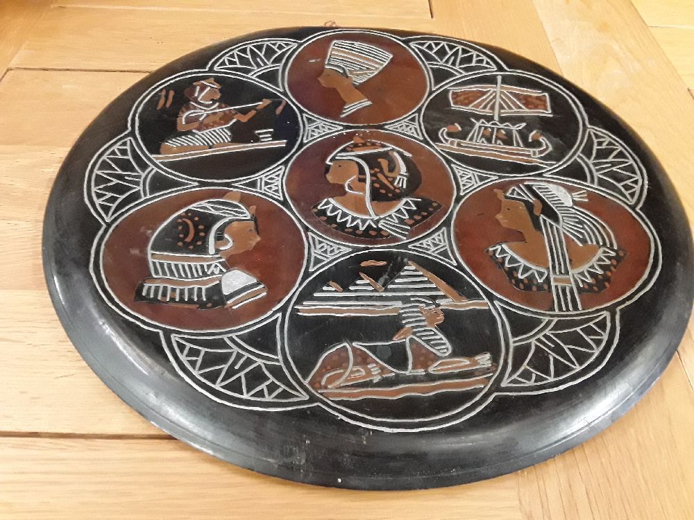 Deco égyptienne cuivre