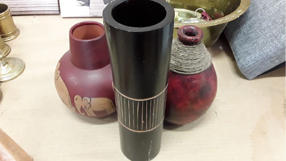 Vase style ethnique