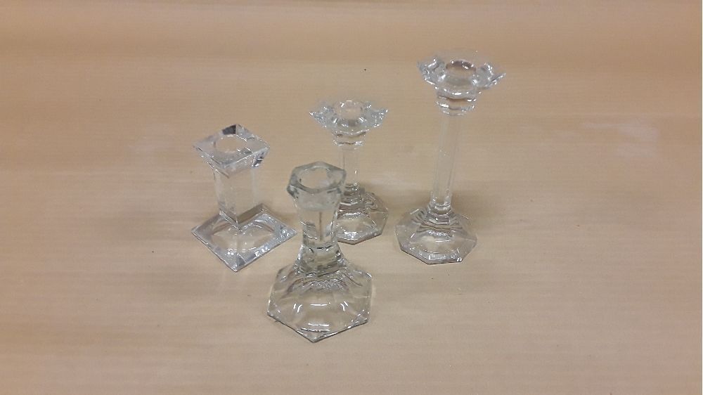 Bougeoir verre