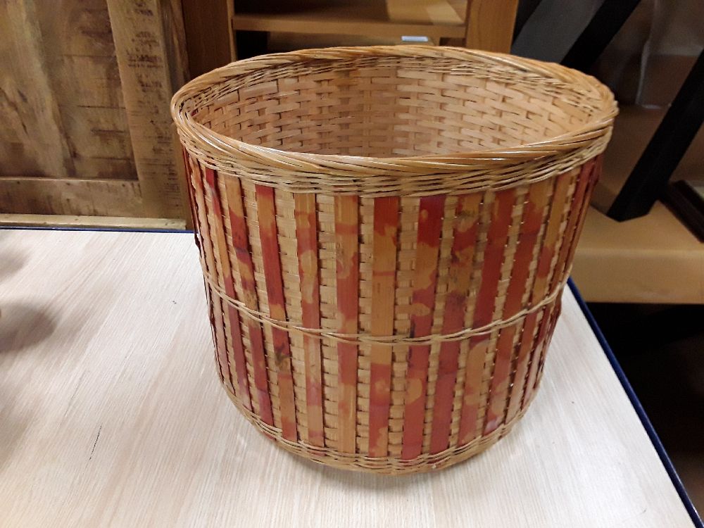 Cache pot tresse
