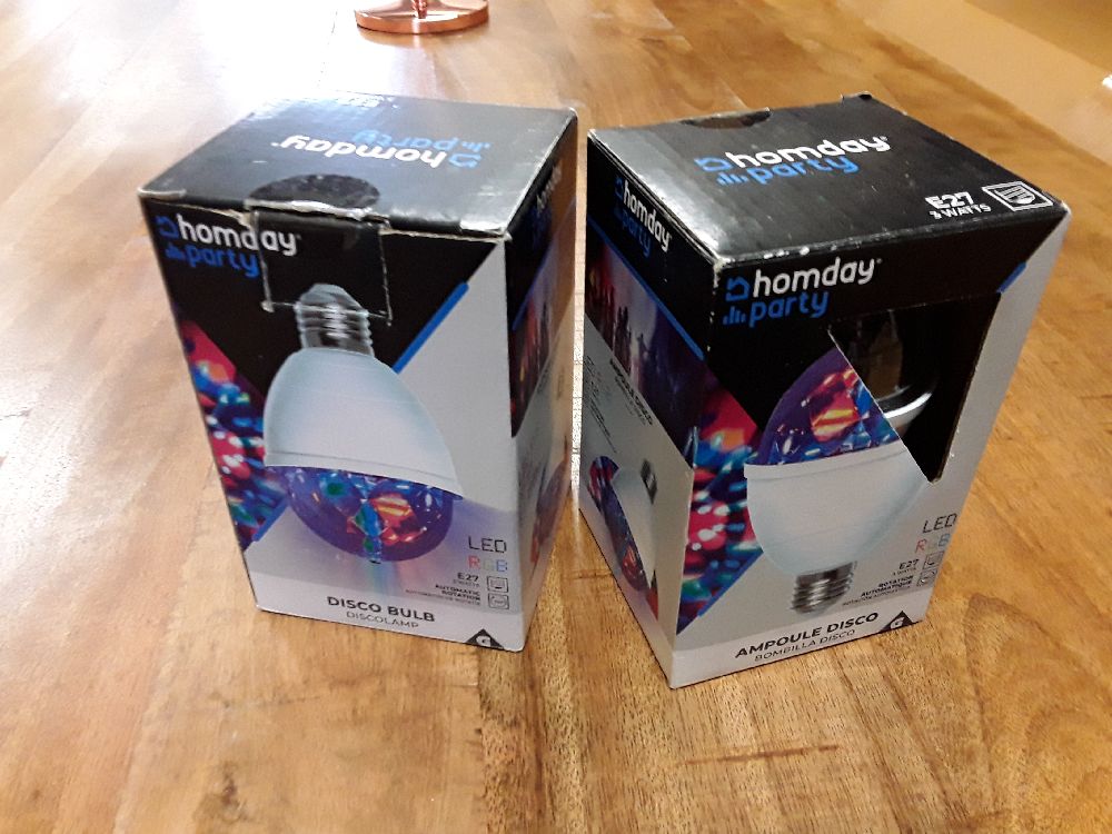Ampoules disco