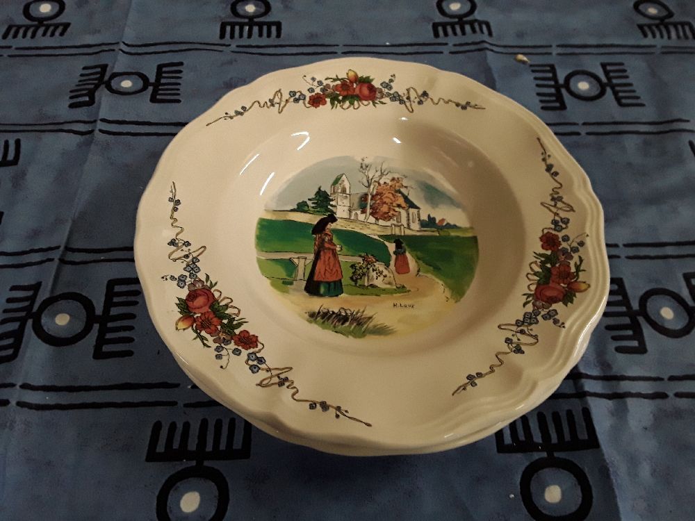 Assiette creuse obernai