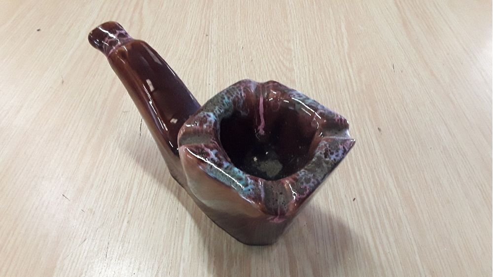Cendrier pipe vallauris