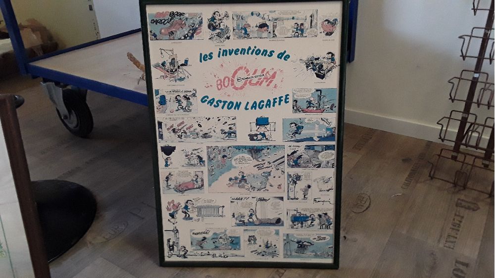 Cadre bd gaston lagaffe
