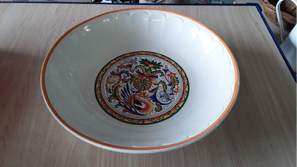 Grand plat céramique deco