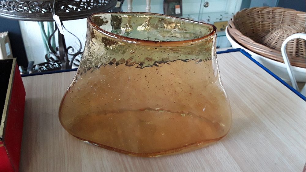 Vase verre soufflé