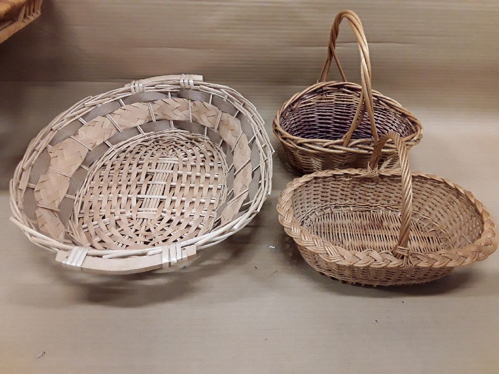 Panier tressé divers