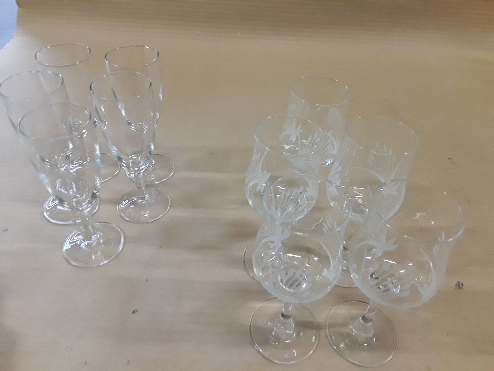 Lot de 5 verres