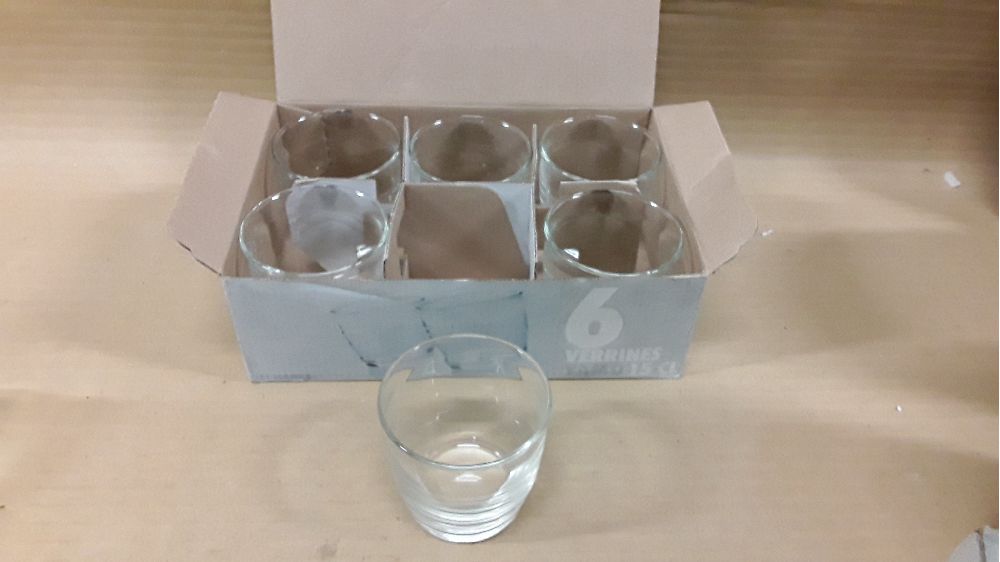 Lot de 6 verres
