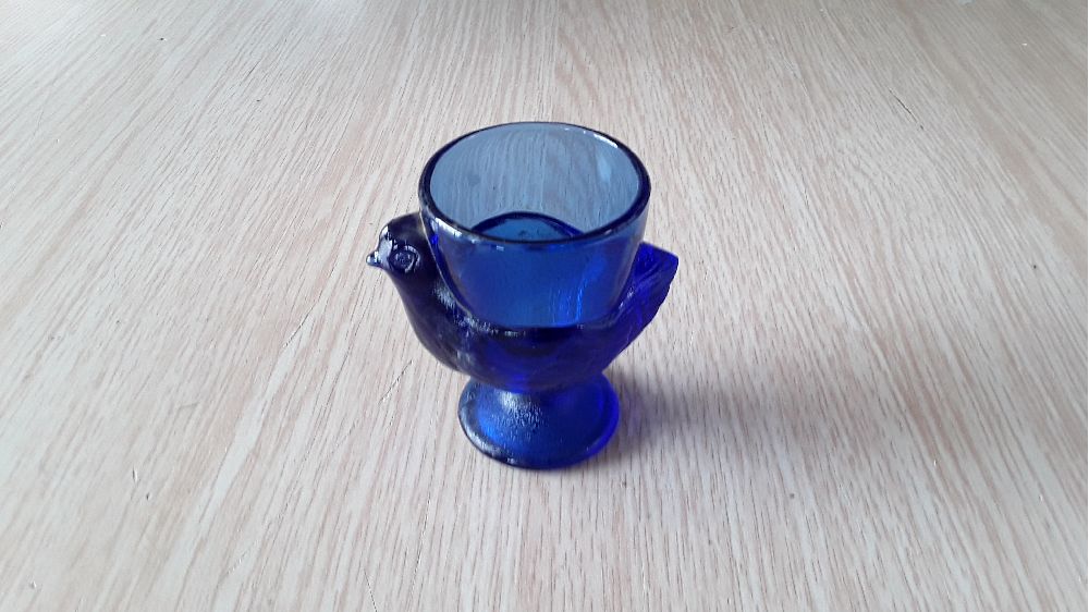 Coquetier bleu