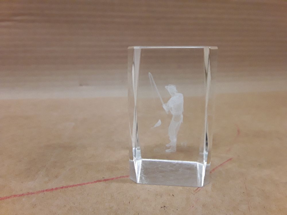 Presse papier pêcheur