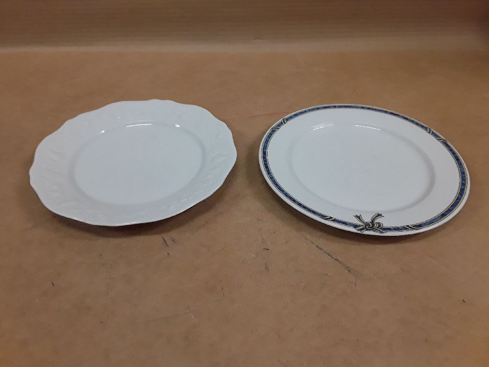 Assiettes porcelaine
