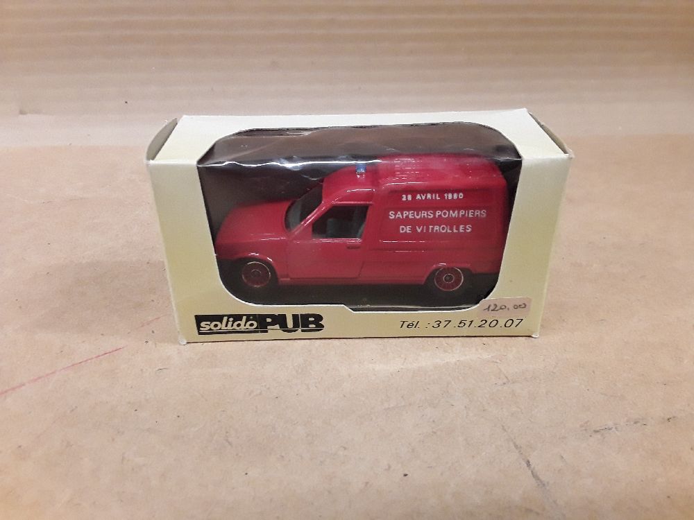Solido voiture pompier