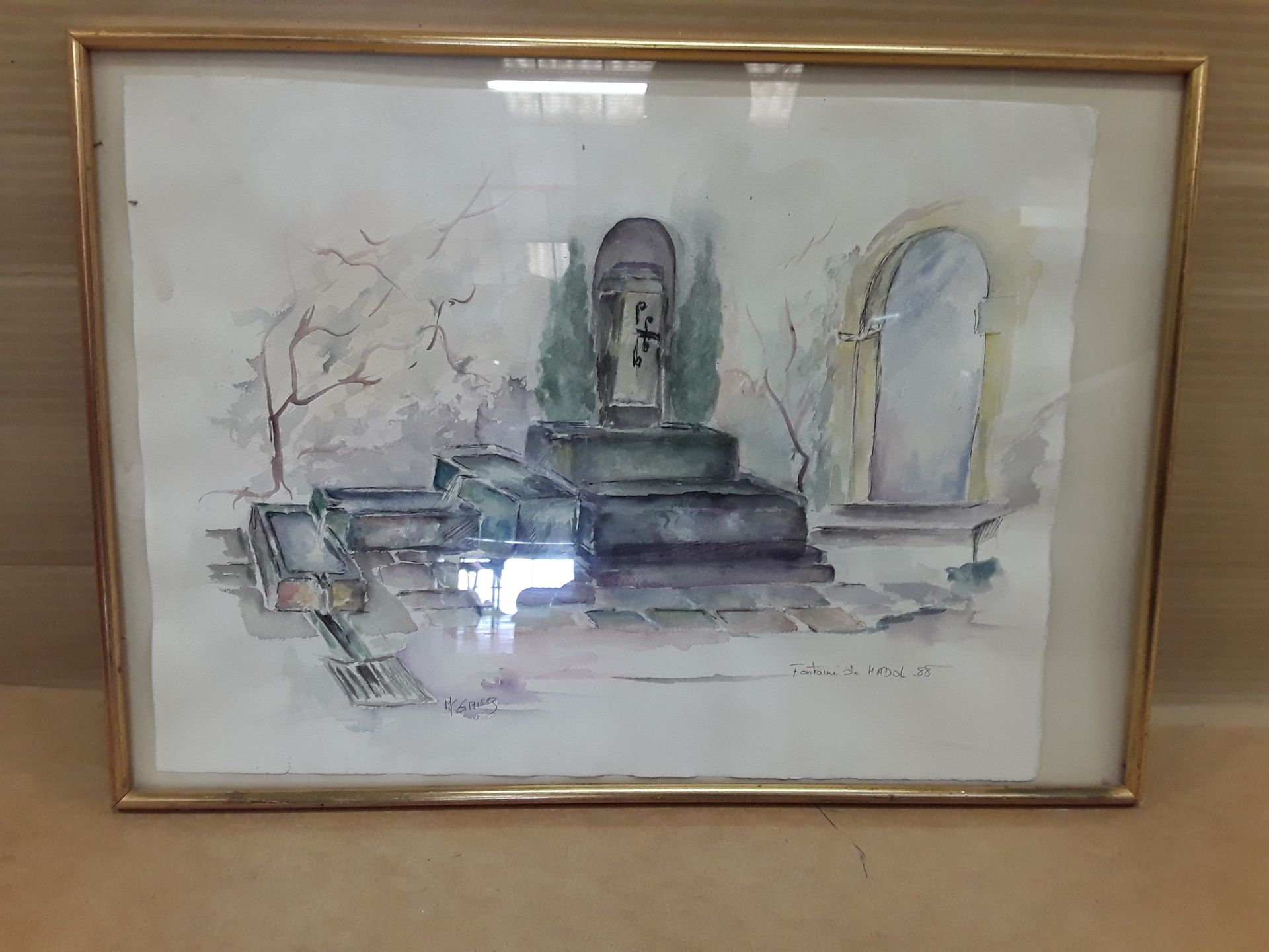 Aquarelle mr grisez