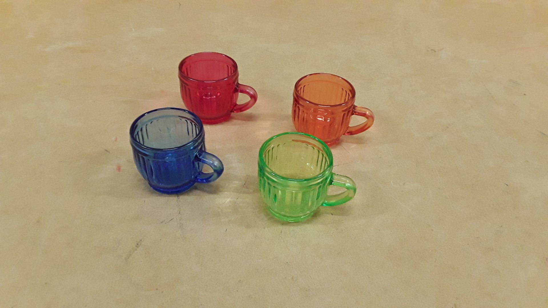 Lot de 4 tasses
