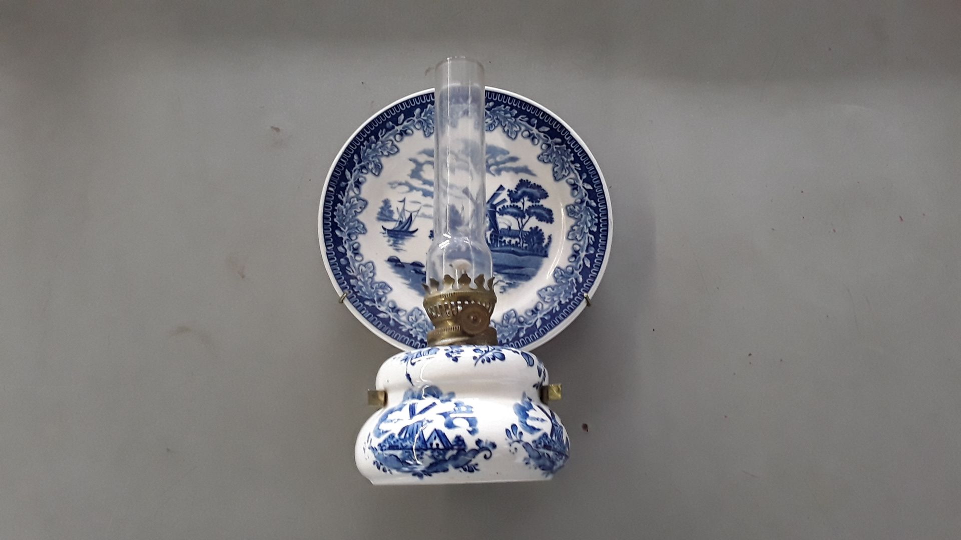 Lampe à pétrole murale style japonais