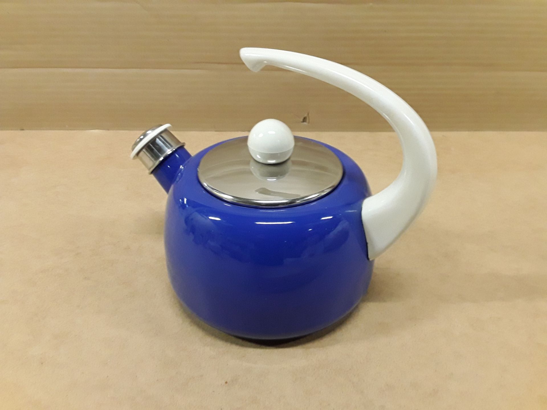 Bouilloire bleu vintage
