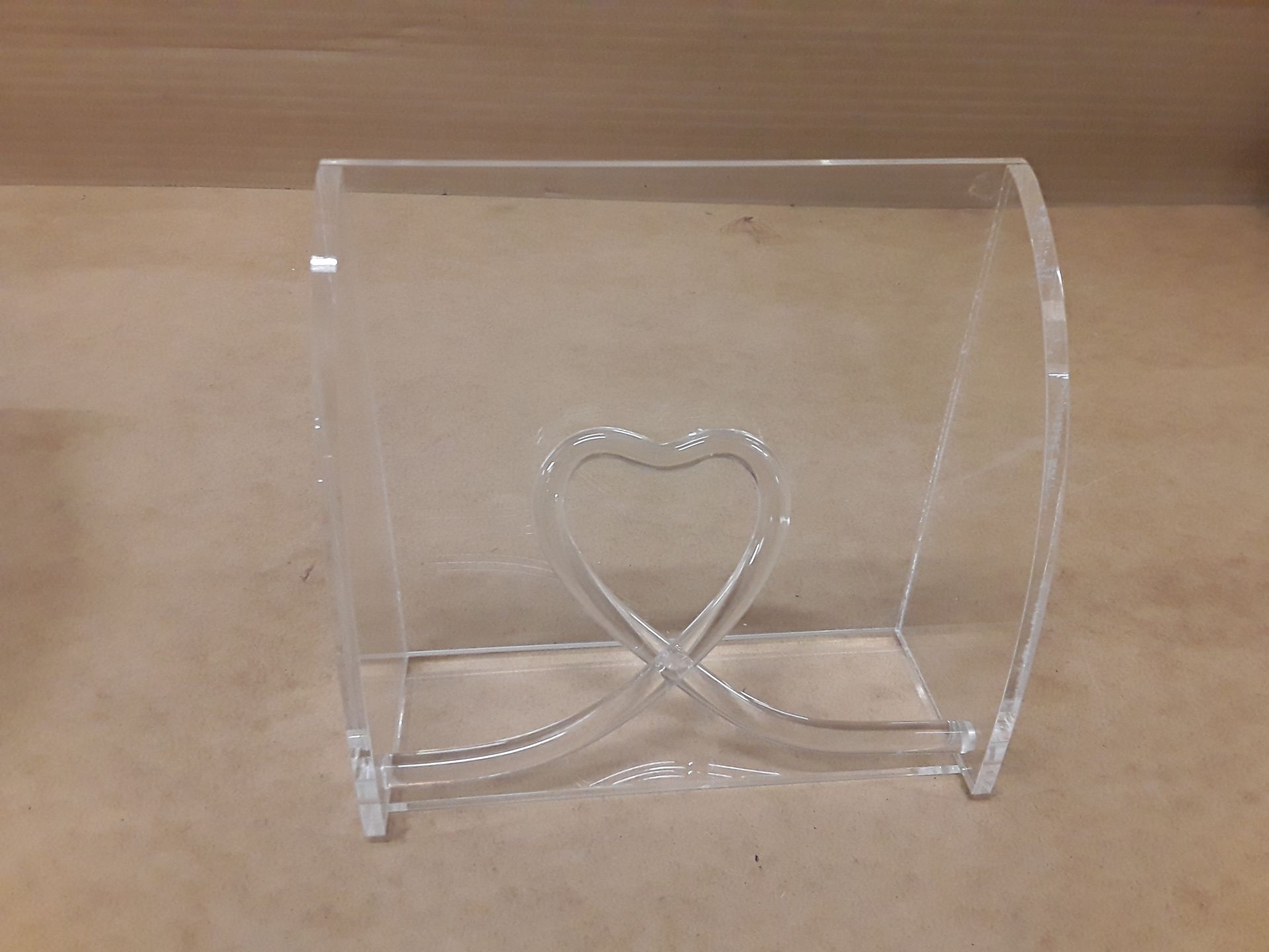 Porte serviette acrylique