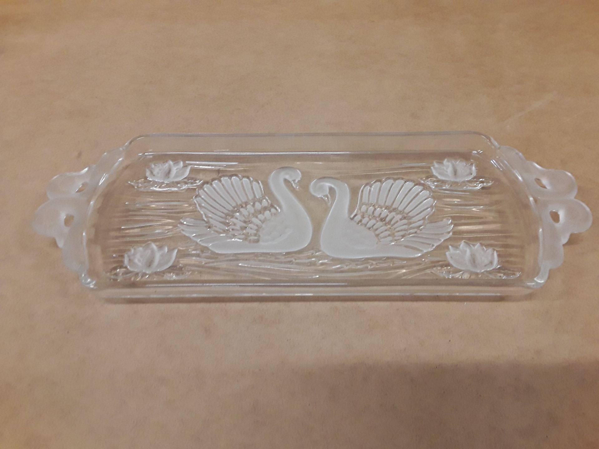 Plat verre cygne