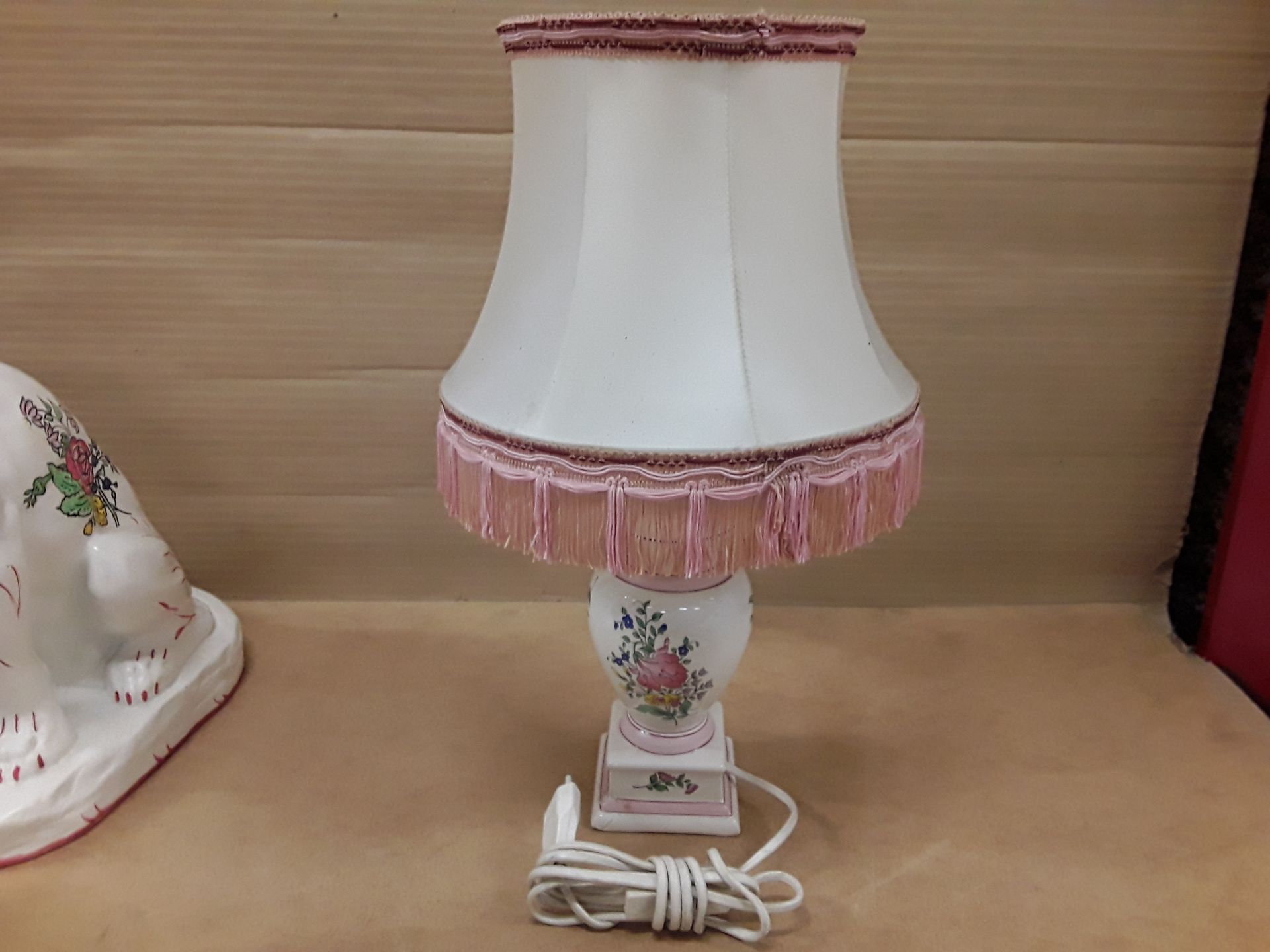 Lampe deco lunéville en l'etat
