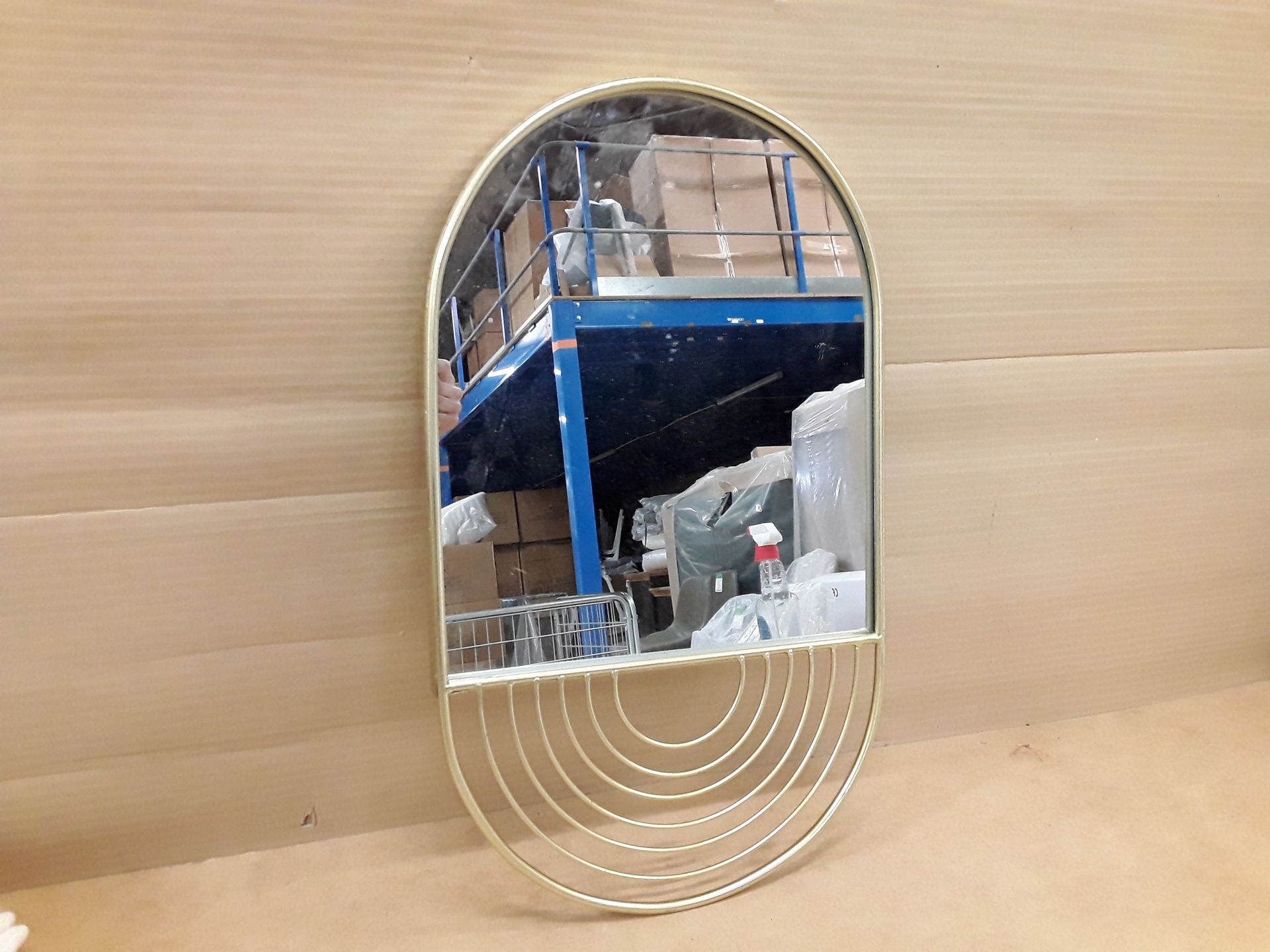 Miroir doré