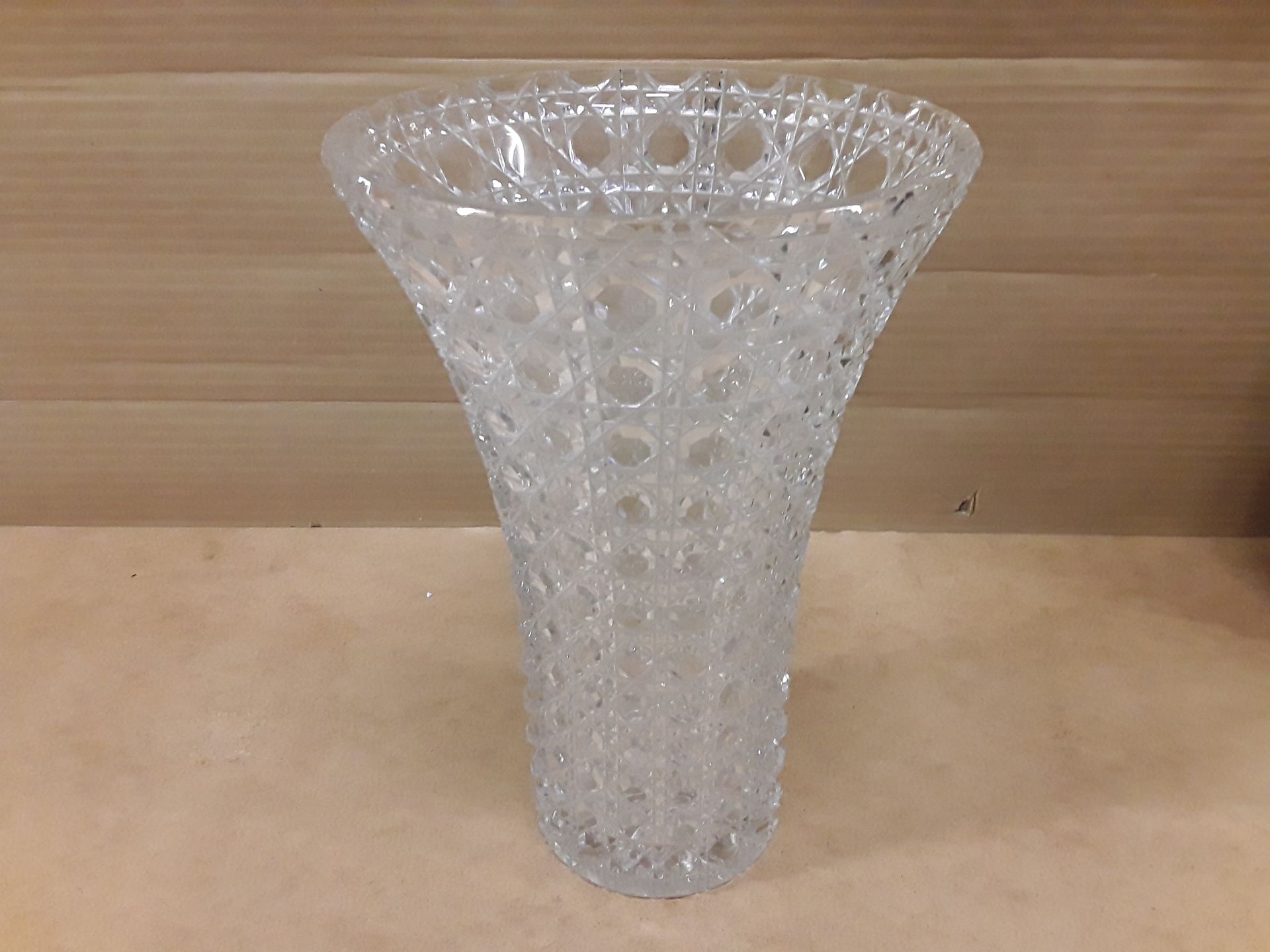 Grand vase (baccarat) non signé