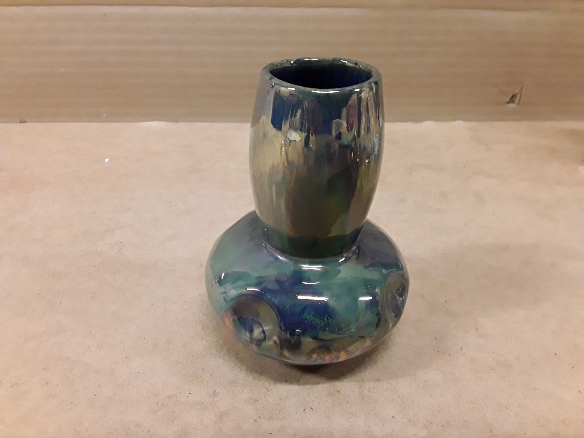 Petit vase grés flamme rambervillers