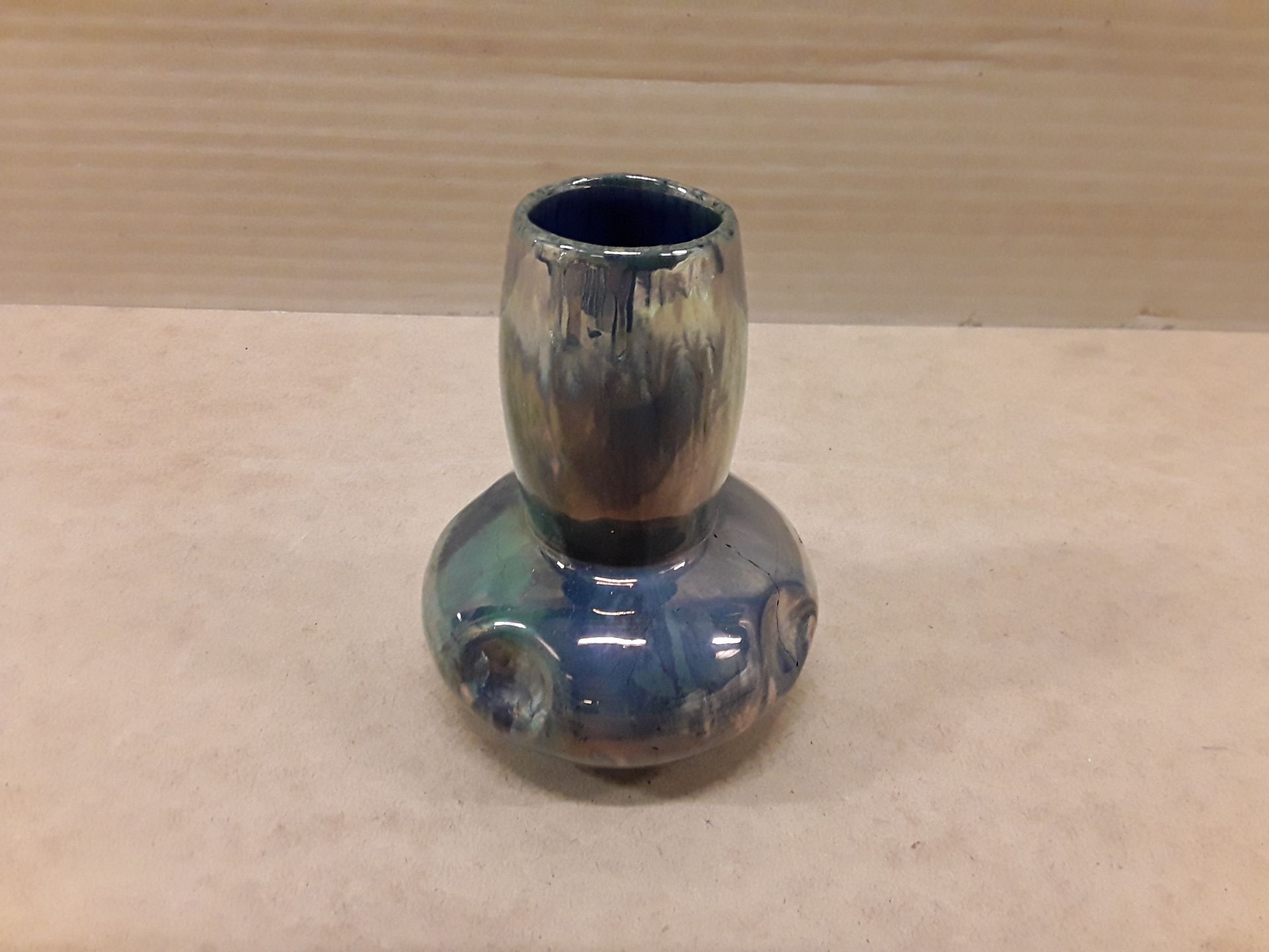 Petit vase grés flamme rambervillers