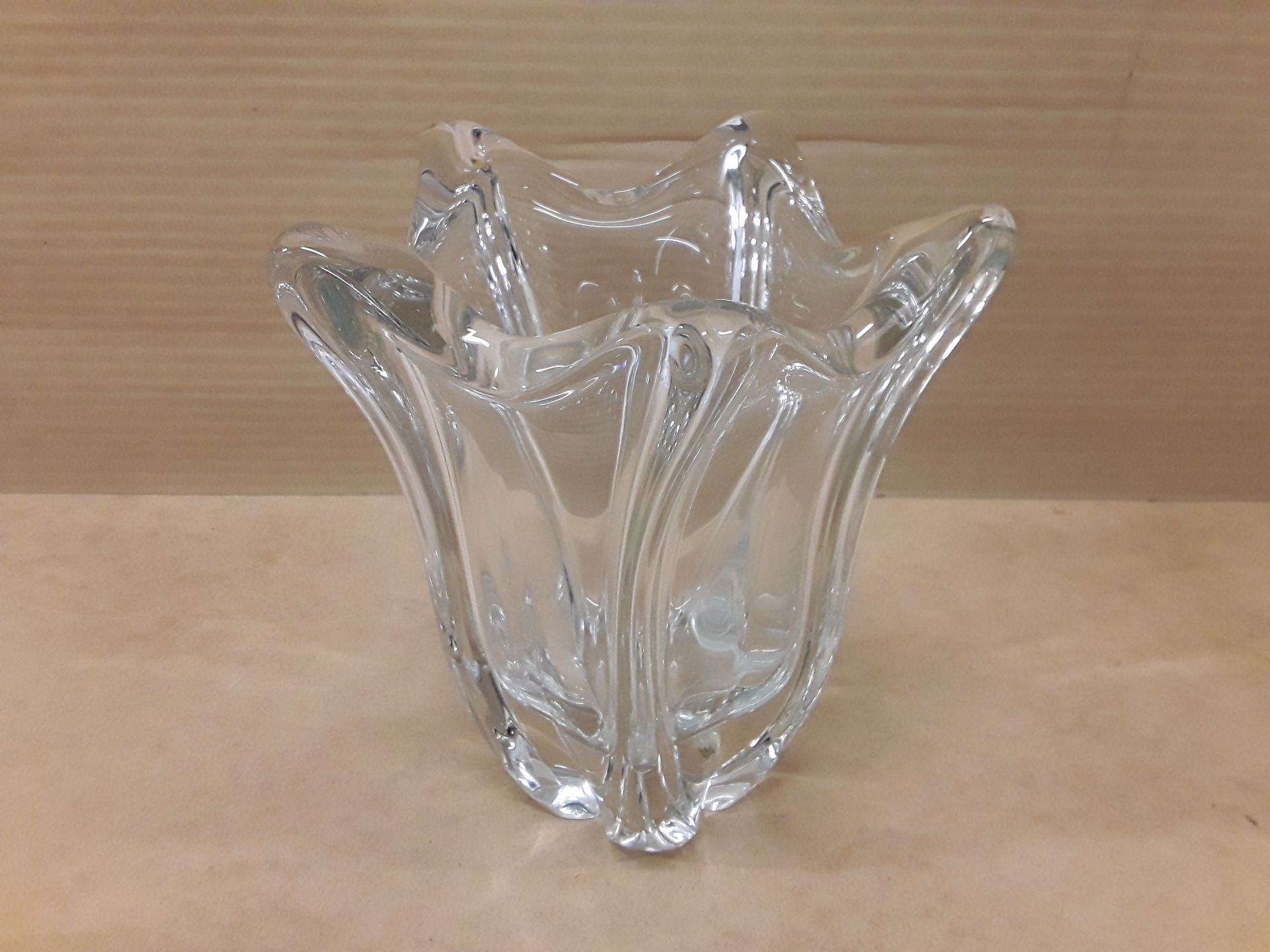 Grand vase daum signé